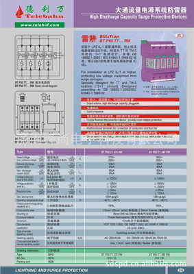 避雷器與防雷產(chǎn)品全解析 價(jià)格、廠家與應(yīng)用圖鑒